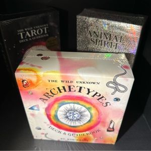 Brand New-Authentic The Wild Unknown Set of 3 Decks By Kim Krans